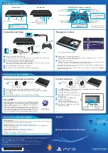 Sony PS3 CECH-4308 Series Quick Start Manual preview