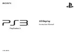 Sony PS3 CECH-ZED1E Instruction Manual preview