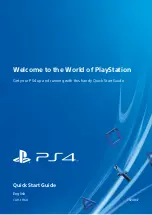 Sony PS4 CUH-1116A Quick Start Manual preview
