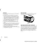 Preview for 8 page of Sony PSP-E1008 Instruction Manual