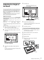 Preview for 13 page of Sony PVM-2541 PVM-1741 PVM-740 LMD-2451W LMD-1751W LMD-4251TD LMD-2451TD LMD-2341W LMD-2041W LMD-1541W LMD-940W LMD-1530W LMD-2110W L Operating Instructions Manual