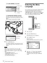 Preview for 16 page of Sony PVM-2541 PVM-1741 PVM-740 LMD-2451W LMD-1751W LMD-4251TD LMD-2451TD LMD-2341W LMD-2041W LMD-1541W LMD-940W LMD-1530W LMD-2110W L Operating Instructions Manual