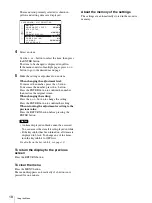 Preview for 18 page of Sony PVM-2541 PVM-1741 PVM-740 LMD-2451W LMD-1751W LMD-4251TD LMD-2451TD LMD-2341W LMD-2041W LMD-1541W LMD-940W LMD-1530W LMD-2110W L Operating Instructions Manual