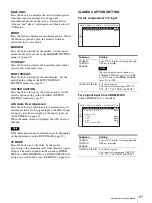 Preview for 27 page of Sony PVM-2541 PVM-1741 PVM-740 LMD-2451W LMD-1751W LMD-4251TD LMD-2451TD LMD-2341W LMD-2041W LMD-1541W LMD-940W LMD-1530W LMD-2110W L Operating Instructions Manual