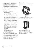 Preview for 10 page of Sony PVM-741 Operating Instructions Manual