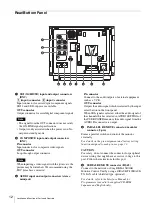 Preview for 12 page of Sony PVM-741 Operating Instructions Manual