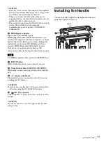 Preview for 13 page of Sony PVM-741 Operating Instructions Manual