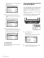 Preview for 18 page of Sony PVM-741 Operating Instructions Manual