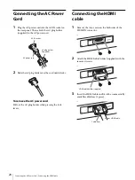 Preview for 20 page of Sony PVM-X550 Operating Instructions Manual