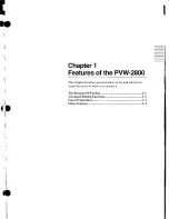 Предварительный просмотр 8 страницы Sony PVW-2800 Operating Instructions Manual