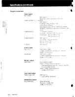 Предварительный просмотр 122 страницы Sony PVW-2800 Operating Instructions Manual