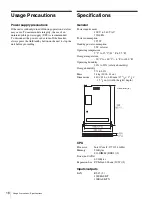 Preview for 16 page of Sony PWS-100PR1 Operation Manual