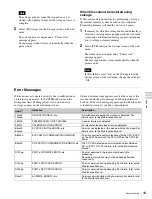 Предварительный просмотр 43 страницы Sony PWS-4400 Operation Manual