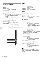 Предварительный просмотр 50 страницы Sony PWS-4400 Operation Manual