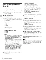 Preview for 12 page of Sony PWS-4500 Operation Manual