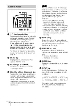 Preview for 12 page of Sony PX35 Operating Instructions Manual