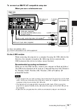 Preview for 19 page of Sony PX35 Operating Instructions Manual