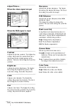 Preview for 32 page of Sony PX35 Operating Instructions Manual