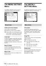 Preview for 36 page of Sony PX35 Operating Instructions Manual