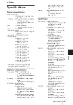 Preview for 45 page of Sony PX35 Operating Instructions Manual