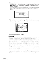 Preview for 80 page of Sony PX35 Operating Instructions Manual