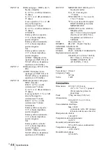 Preview for 102 page of Sony PX35 Operating Instructions Manual