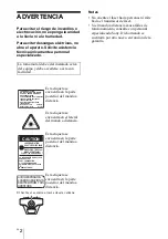 Preview for 112 page of Sony PX35 Operating Instructions Manual