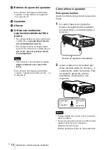 Preview for 120 page of Sony PX35 Operating Instructions Manual