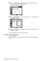 Preview for 132 page of Sony PX35 Operating Instructions Manual