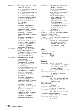 Preview for 158 page of Sony PX35 Operating Instructions Manual