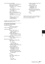 Preview for 159 page of Sony PX35 Operating Instructions Manual