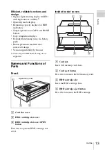 Preview for 13 page of Sony PXU-MS240 Operating Instructions Manual