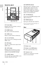 Preview for 14 page of Sony PXU-MS240 Operating Instructions Manual