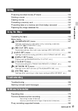 Preview for 17 page of Sony PXW-FS5 Operating Manual