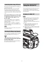 Preview for 31 page of Sony PXW-FS7 Operating Instructions Manual