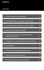 Preview for 3 page of Sony PXW-FX9 Quick Reference Manual