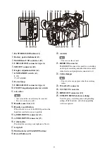 Preview for 9 page of Sony PXW-Z190T Operating Instructions Manual