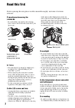 Preview for 2 page of Sony PXW-Z90T Operating Manual