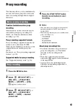 Preview for 43 page of Sony PXW-Z90T Operating Manual