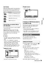 Preview for 59 page of Sony PXW-Z90T Operating Manual