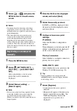 Preview for 81 page of Sony PXW-Z90T Operating Manual