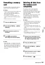 Preview for 101 page of Sony PXW-Z90T Operating Manual