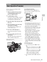 Preview for 25 page of Sony PXWZ100 Operating Manual