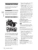 Preview for 28 page of Sony PXWZ100 Operating Manual