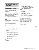 Preview for 53 page of Sony PXWZ100 Operating Manual