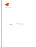 Sony QUALIA 002 Owner'S Manual preview