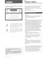 Preview for 2 page of Sony R1000 - SLV - VCR Operating Instructions Manual