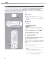 Preview for 30 page of Sony R1000 - SLV - VCR Operating Instructions Manual