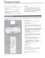 Preview for 34 page of Sony R1000 - SLV - VCR Operating Instructions Manual