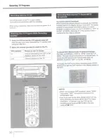 Preview for 36 page of Sony R1000 - SLV - VCR Operating Instructions Manual